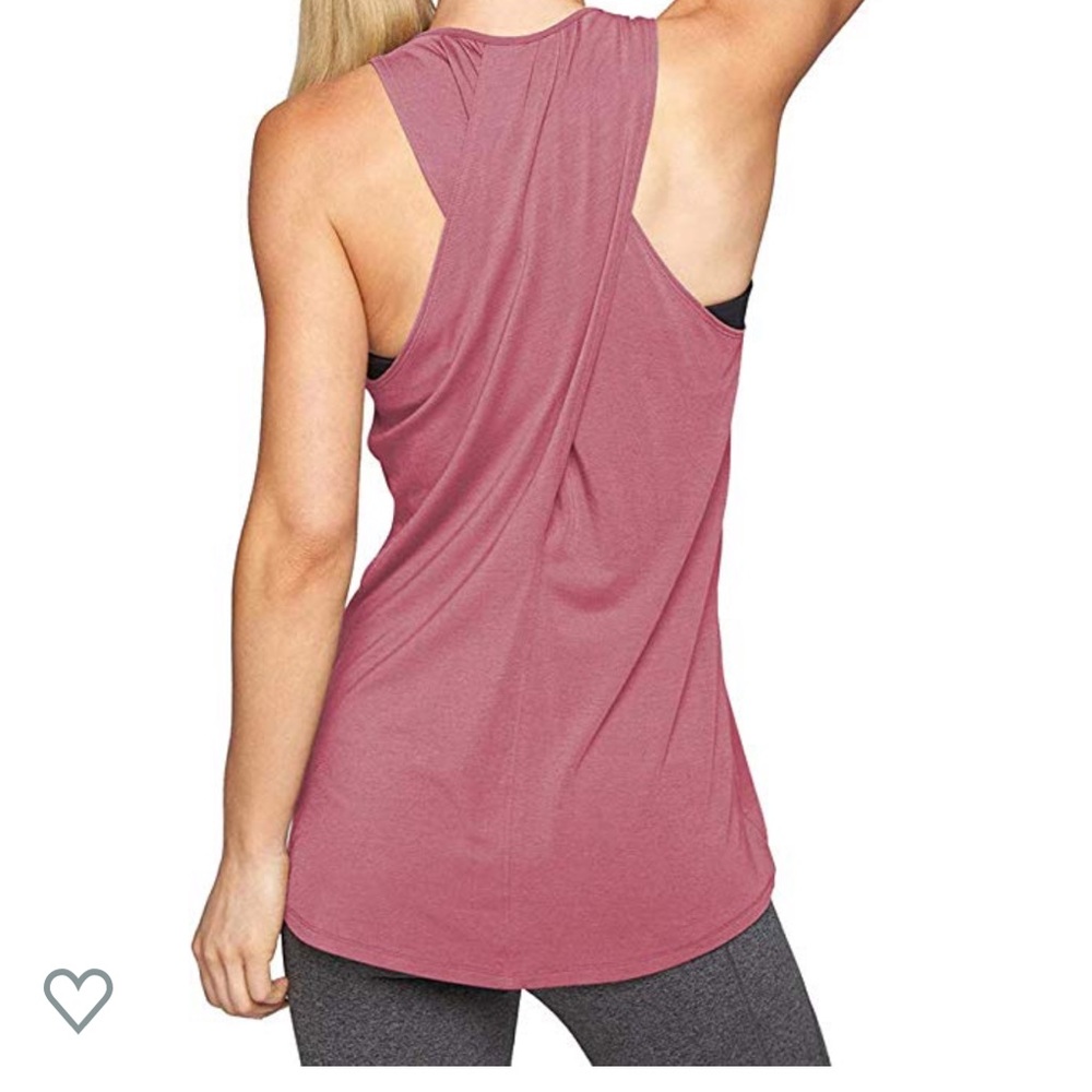 Cross back workout tank